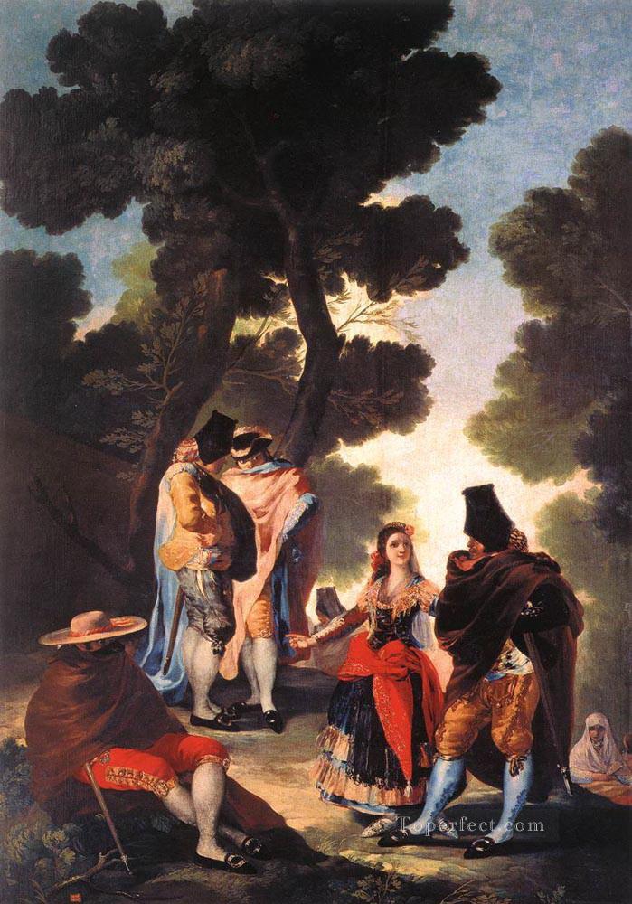 Un paseo por Andalucía Romántico moderno Francisco Goya Pintura al óleo